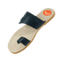 Vhaanfootwear Gandhi Binawadi Soft Leather Black Color Kolhapuri chappal by vhaan
