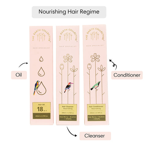 Theearthcollective in Nourishing Hair Regime