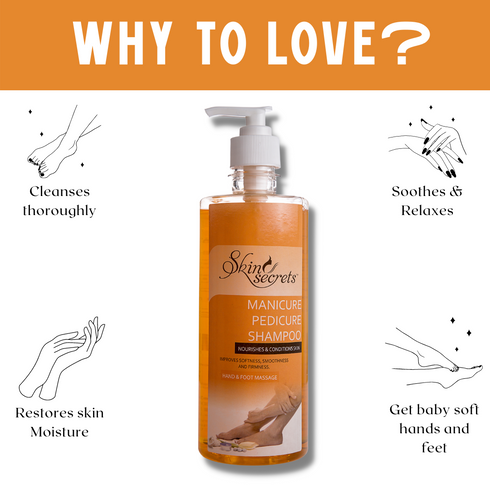 Skin Secrets Manicure Pedicure Shampoo with Orange Extract