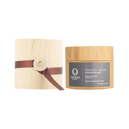Omorfee India Charcoal-Acacia Whitehead Peel Mask