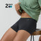 XYXX Uno Cotton Trunks Pack of 2 (Graphite Grey/Ocean Blue)