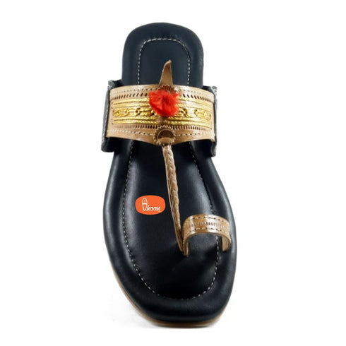 Vhaanfootwear Ladies Anti Slippery Kolhapuri Best Crafted