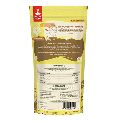 Nutty Yogi Gluten Free Superlite Flour 800g Pack of 2