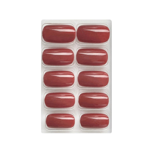 Shills Professional Glossy Solid Color Nails Square(SPN579-SPN604)