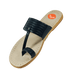 Vhaanfootwear Black Colour Soft Leather Men's Kolhapuri chappal