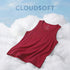 XYXX Ace Modal-Cotton Vest Bold Burgundy