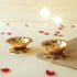 Brass Padma Diyas set