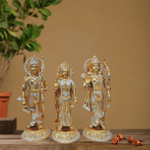 Brass Ram Darbar Statue 4.6Kg