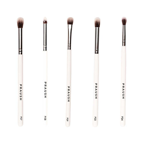 Praush 5 Pcs Professional Eye Blending Brush Set