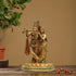 Brass Radha Krishna God Idol Statue 2.52Kg