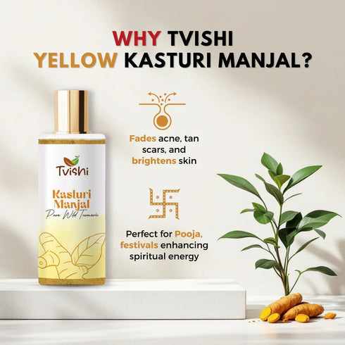 Tvishi Skincare Kasturi Manjal Powder