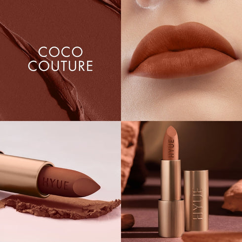 HYUE Velvette Lip Kit | Browns