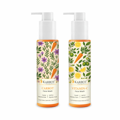 Karrot Carrot & Vitamin C Gel Face Wash