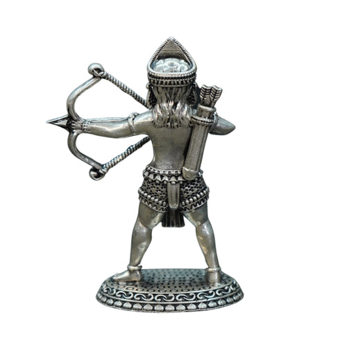 Pure Silver Antique Ghantaghar Mahaveer Swamy 85.40G By Mahita Collections