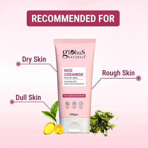 Globus Natural Rice Ceramide Peel Off Mask