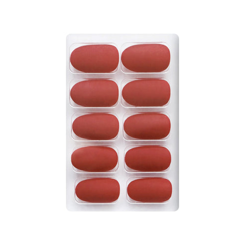 Shills Professional Matte Solid Color Nails Oval(SPN657-SPN666)
