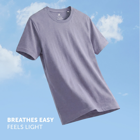 XYXX Pace Combed Cotton T-shirts Misty Lilac