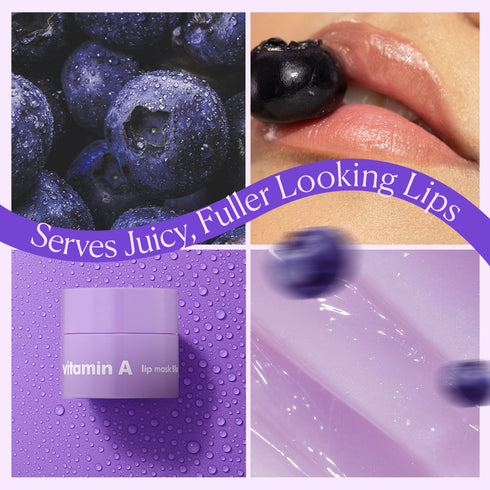 The Face Shop Vitamin A lip mask Blueberry