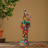 Brass Krishna Stone Finish Idol 16.67Kg