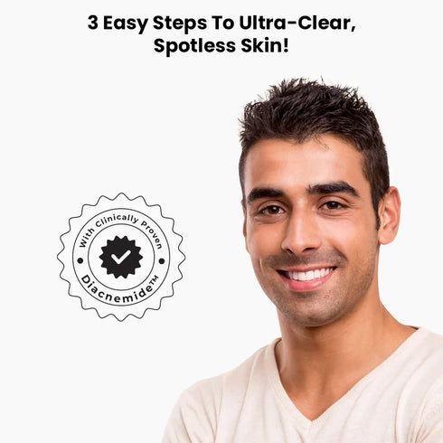 Thriveco Brightening Pro Kit For Men Cleanser Serum & Sunscreen