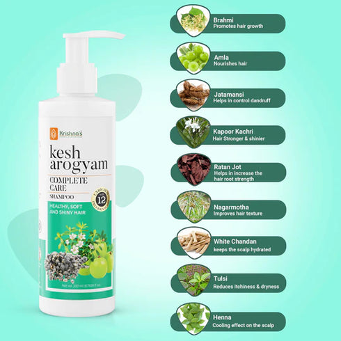 Krishna'S Herbal & Ayurveda Kesharogyam Shampoo