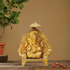 Brass Ganesh Ji With Chatri God Idol Statue 0.19Kg