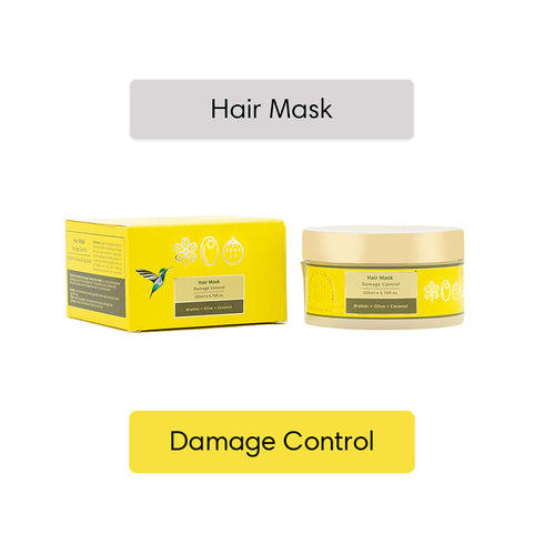 Theearthcollective in Damage Control Hair Mask Ultra Hydration for Dry & Rough Hair Brahmi Olive & Coconut