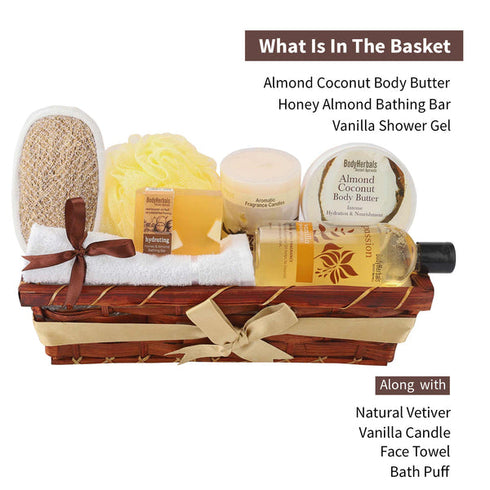 Bodyherbals Tropical Coconut And Warm Vanilla Spa Hamper