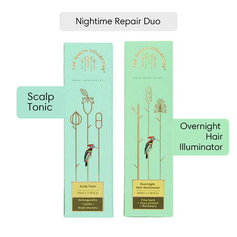 Theearthcollective in Night Time Repair Duo Scalp and Hair Nourishment