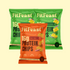 Fitfeast Protein Chips Assorted 2 Cream & Onion 1 Peri Peri (Pack of 3)