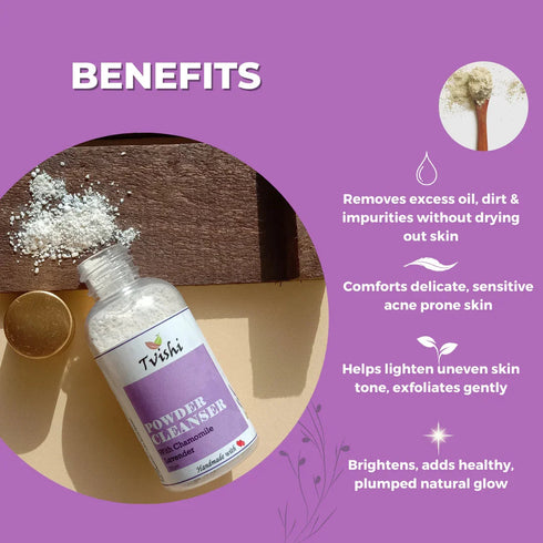 Tvishi Skincare Powder Cleanser