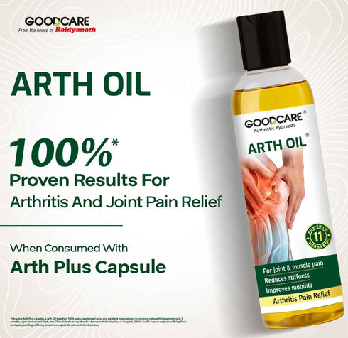 Goodcare Pain Relief Arth Oil & Arth Plus Capsule Combo