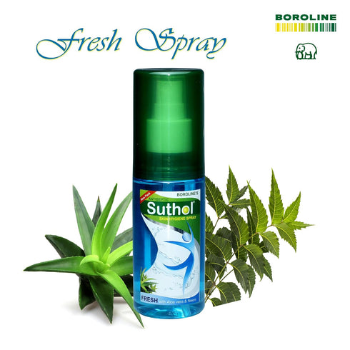 Boroline Antiseptic Suthol Active Body Hygiene Spray