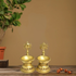 Brass Shankh Chakra Deepak Oil Lamp 1.8Kg