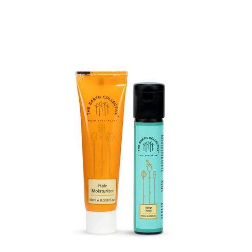 Theearthcollective in Root to tip duo Mini Scalp Tonic & Hair Moisturizer 20ml Mini Pack