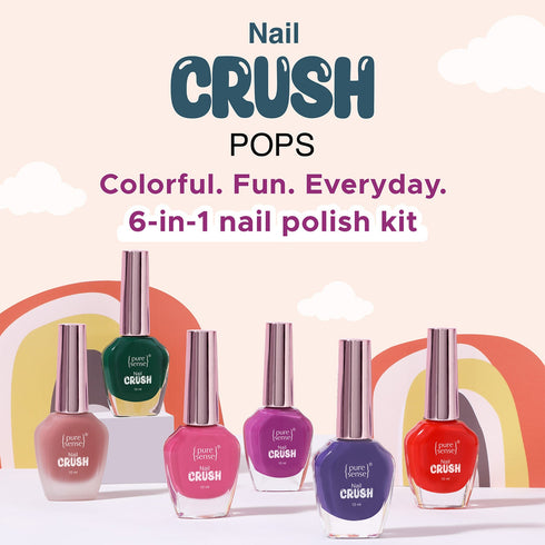 PureSense Nail Crush Pops | Nail Enamel | Nail Polish | Nail Paint