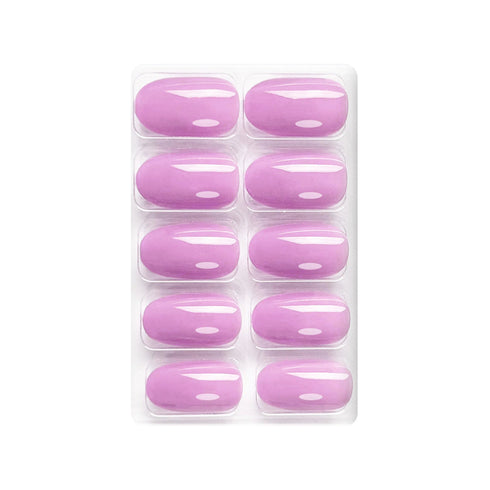 Shills Professional Glossy Solid Color Nails Oval(SPN527-SPN552)