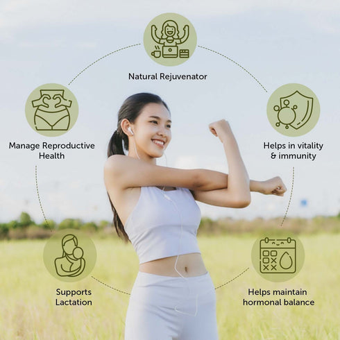 Neuherbs Shatavari Tablets for Women