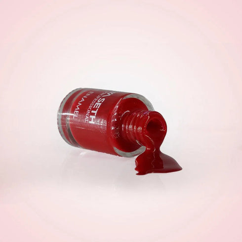 Keya Seth Aromatherapy Crimson + Mint Green Long Wear Nail Enamel Enriched with Vitamin E & Argan Oil