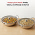 Vinod Stainless Steel Net Cover 2 pieces 10 No