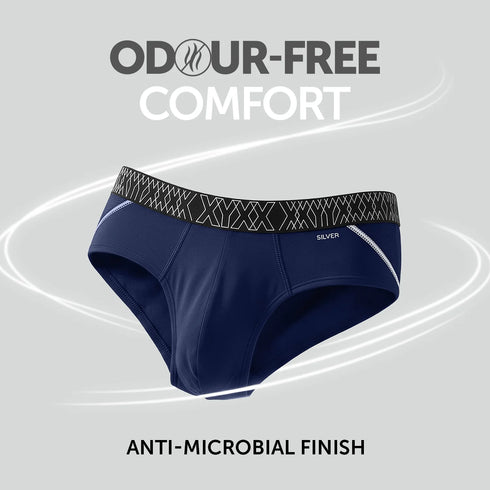 XYXX Sprint Cotton Stretch Briefs Midnight Blue