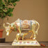 Brass Cow With Calf Statue 1.025Kg