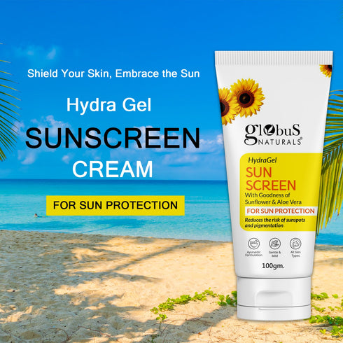 globus naturals Hydra Gel Sunscreen
