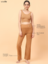 Wiselife Active Flare Pants (Brown)