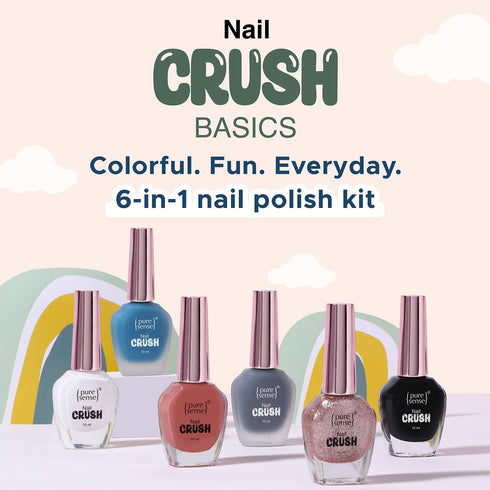 PureSense Nail Crush Basics | Nail Enamel | Nail Polish | Nail Paint