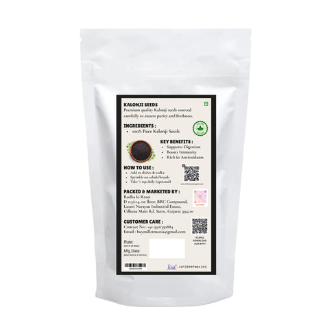Millet Mania Kalonji Seeds Nigella Seeds
