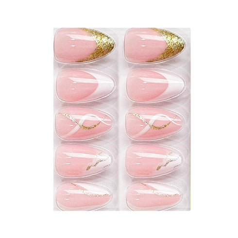 Shills Professional Nail Art Nails Short Almond(SPN687-SPN690)