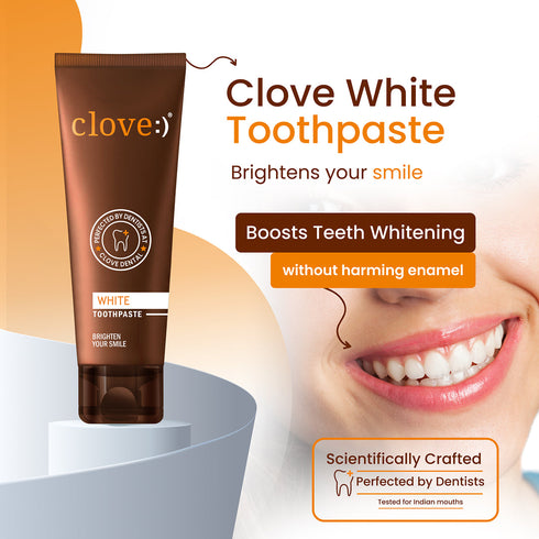 Clove Oral Care White Toothpaste