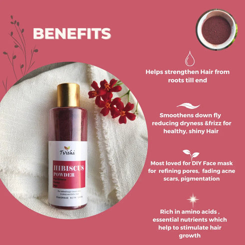 Tvishi Skincare Hibiscus Powder