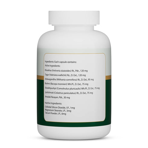 Jeena Sikho JS Brain Tone Capsules Ayurvedic Brain Memory and Stress Support